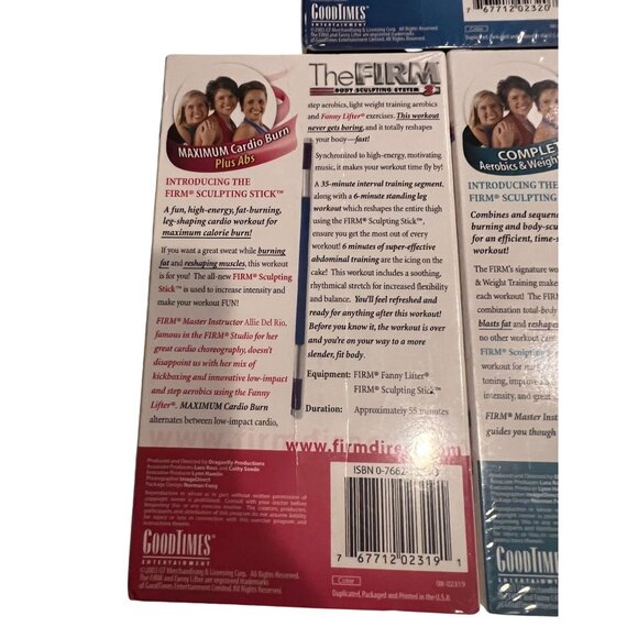 The Firm Body Sculpting System 2 - Total Sculpt Plus Abs and more! 3 VHS tapes - Picture 4 of 6